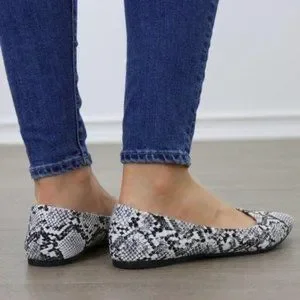 Python Prints Shoes Shoes | Python Snake Print Pointy Toe Flat Shoes | Poshmark